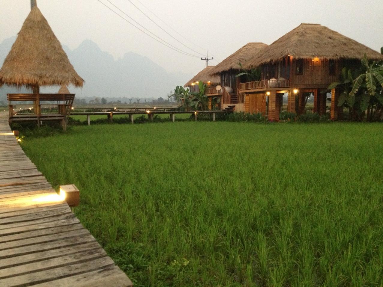 Viengtara Vangvieng Resort Vang Vieng Dış mekan fotoğraf
